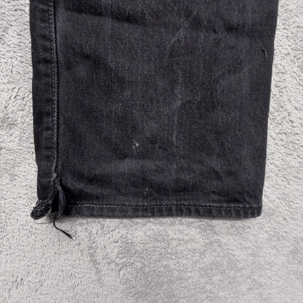 Levi 501 Jeans Mens Measured 37x30 Black - Picture 6 of 10